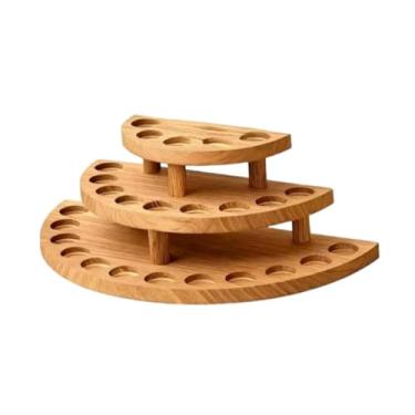 Imagem de Kokiya Organizador de óleos essenciais, moderno, e espaçoso, para guardar esmaltes e outros produtos, ideal para banheiro casa.