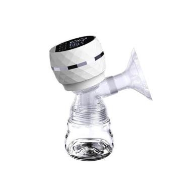 Imagem de Bomba Tira-Leite Elétrica 180ml Portátil com LED - Genérico, Branco