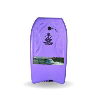 Imagem de Prancha Surf BodyBoard Junior Com Leash Praia Piscina - Trident Poseid