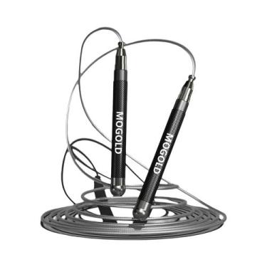 Imagem de Corda De Pular Ajustável Em Liga De Alumínio Com Rolamento Duplo Para 