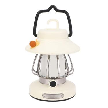 Imagem de Yinhing Lanterna de Acampamento Recarregável Portátil Branca para Exterior Com 3 Cores Claras Iluminação LED Super Brilhante Ideal para Camping, Caminhadas, Pesca, Festas No Quintal, Iluminação de