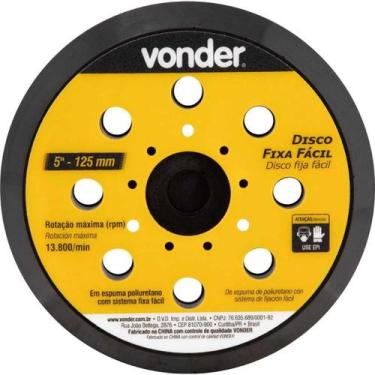 Imagem de Disco Fixa Facil 125mm Para Lixadeira LRV355 Vonder