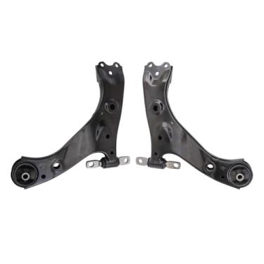 Imagem de TRQ Conjunto de braço de controle inferior dianteiro lado do motorista e do passageiro compatível com Toyota Highlander 2020-2024
