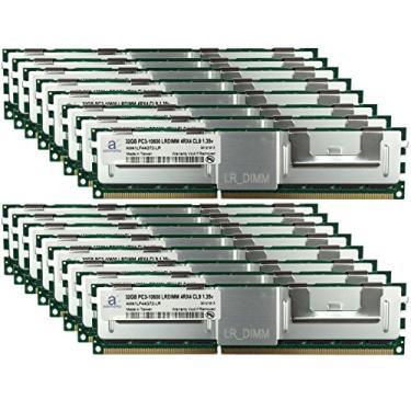 Imagem de Adamanta Atualização de memória LRDIMM de 512 GB (16 x 32 GB) para HP Proliant BL460c G8 com Intel E5-2600 Series CPU DDR3 1333MHz PC3-10600 ECC Chip IMB reduzido 4Rx4 CL9 1,35v