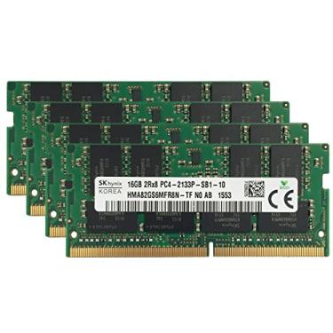 Imagem de Hynix Original 64 GB (4 x 16 GB) Atualização de memória para laptop compatível com Asus Republic of Gamers G752VL DDR4 2133Mhz PC4-17000 SODIMM 2Rx8 CL15 1.2v Adamanta