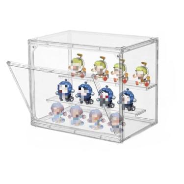 Imagem de Caixa de Armazenamento Acrílico Transparente para Bonecos Marvel Caixa Cega Colecionáveis Proteção Contra Poeira(4 unidades（98% recomendam）)
