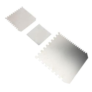 Imagem de Cryfokt Conjunto de Raspador de Argila de Aço Inoxidável Ferramenta de Escultura Portátil Leve para Modelagem de Argila para Artistas Kit de Escultura de de 3 Peças de Aço Inoxidável