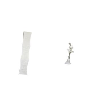 Imagem de Whtkoph Abajur de Chão Elegante em Papel No Formato de Uma Bailarina. Figura Artística de Uma Bailarina. Decoração Aconchegante para Sala de Estar.