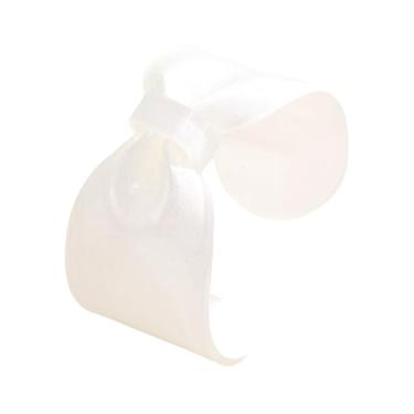 Imagem de KIFEDSLJ Pulseira de resina com laço aberto e laço colorido acrílico placa acetato pulseira pulseira para mulheres joias, elastic, Acrílico, Sem pedra