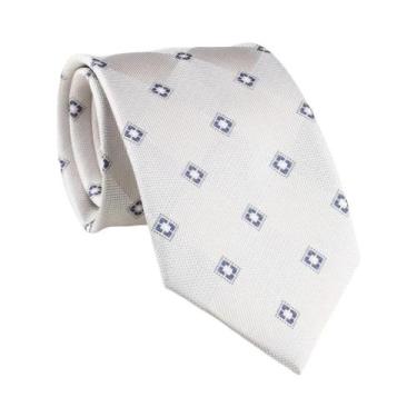 Imagem de Gravata Jacquard Masculina De 8cm Com Estampa Animal Paisley Geométric