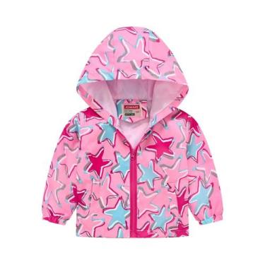 Imagem de Primavera e outono moda leve e fina menina 1-7 anos de idade jaqueta c