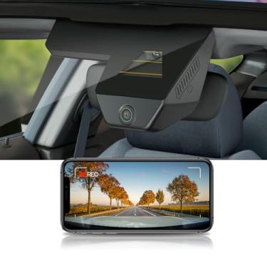 Imagem de Fitcamx 4K Dash Cam Adequada para Ford Bronco 2025-2026 & Bronco Rapor (HD2-D8300), OEM Fábrica Olhar, UHD 2160P Vídeo, WiFi & APP, Loop Gravação, Gravidade Sensor, Fácil de Configurar, 64GB Cartão