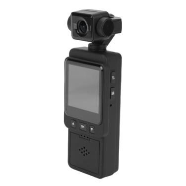 Imagem de Acouto Câmera de Ação 1080P, Tela TFT de 1,54 Polegada, Lente Giratória de 360 ​​graus Com Estabilização WiFi Integrada, para Gravação de Vlog POV de Motocicleta de Ciclismo