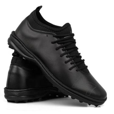 Imagem de Chuteira Tênis Society Botinha Campo Sintético Quadra Trava Borracha -