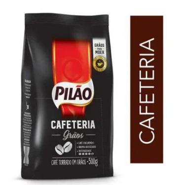 Imagem de Café Em Grãos Pilão Cafeteria 500 Gr