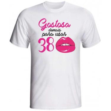 Imagem de Camiseta  Gostosa de mais para usar 38 fornecedor M&M Presentes Person