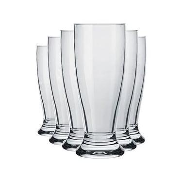 Imagem de Conjunto de Copos para Cerveja Nadir Munich 200 ml – 6 Peças