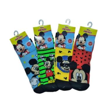 Imagem de Meia Infantil KIT 04 pç Disney licenciadas Originais - Moonlight Confe