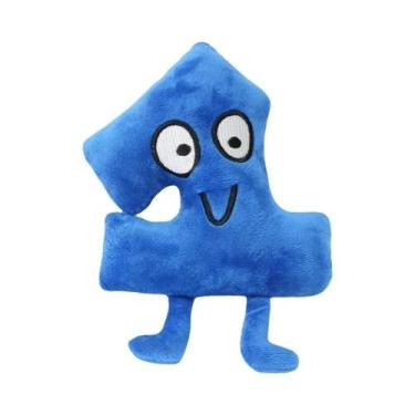 Imagem de Brinquedo De Pelúcia BFDI Battle for Dream Island, Boneco Macio, Númer