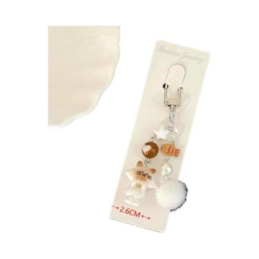 Imagem de Pingente De Corrente Para Celular De Gato Fofo Para Meninas, Chaveiro 