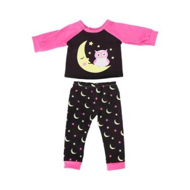 Imagem de Conjunto De Pijamas Para Boneca De 43CM, Roupas De Estilo Variado Para
