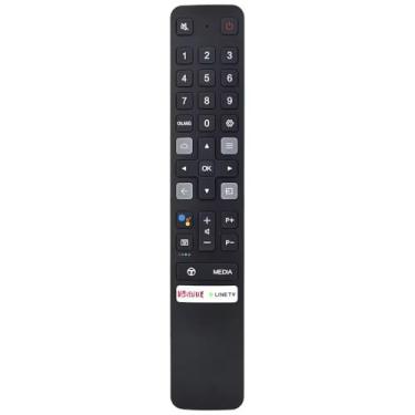 Imagem de XINFUTE Novo RC901V FMR3 adequado para controle remoto TCL Smart TV com Line TV