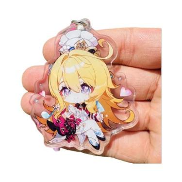 Imagem de Chaveiro Acrílico De Cosplay Varesa Escoffier Ifa De Genshin Impact, P