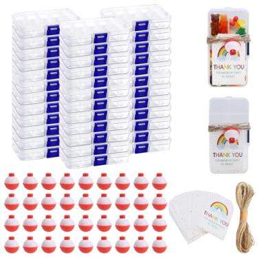 Imagem de 36 conjuntos de caixas de doces de pesca – adoráveis mini caixas de equipamentos para lembrancinhas de festa de aniversário, decorações de festa, suprimentos para reuniões de crianças e adultos |