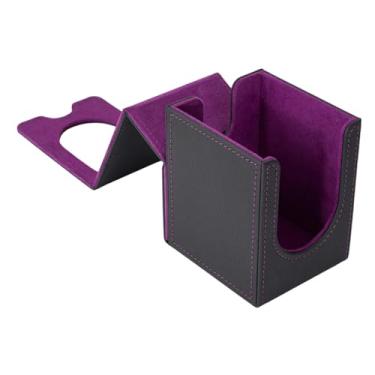 Imagem de Fenteer Caixa para Baralho de Cartas em Couro PU com Fecho Magnético.