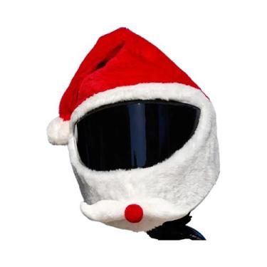 Imagem de Capa De Capacete De Motocicleta De Pelúcia Cartoon Para Proteção Em At