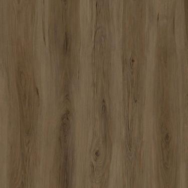 Imagem de Kit 22,5m² Piso Vinílico Clicado 5mm 18,3cm X 1,23m Amur Marrom