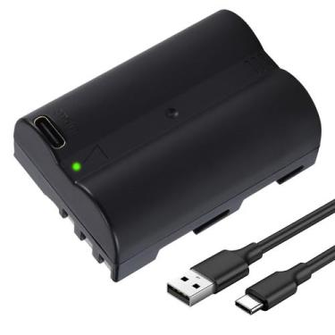 Imagem de Bateria BM Premium EN-EL3e 1600mAh USB-C para Nikon