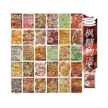 Imagem de Livro De Adesivos Estilo Kawaii Y2K Com 30 Folhas, Papelaria Japonesa 