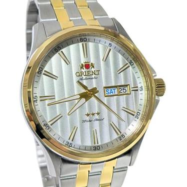 Imagem de Relógio Orient Automático Masculino Bicolor 469TT043NH S1SK