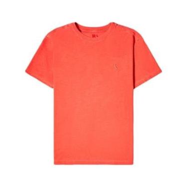 Imagem de Camiseta Reserva Masculina Flamê Stone Vermelha Coral-Masculino