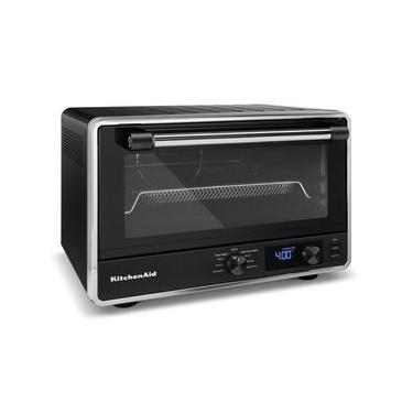 Imagem de Forno Multifunções Air Fryer e Pizza 21L 127V KitchenAid Black Matte