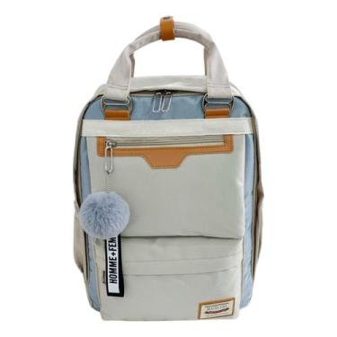 Imagem de Mochila Trend, versão coreana, grande capacidade, impermeável - J-One