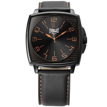Imagem de Relógio Masculino Everlast Preto À Prova D`Água 100 M E209