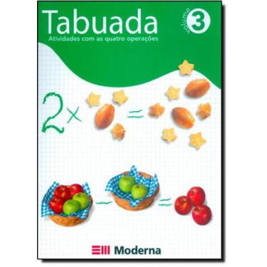 Imagem de Livro - Tabuada 3