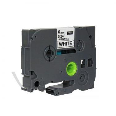 Imagem de Fita Compatível Brother Tzc/tze-s-211 Branca 6mm - xfull