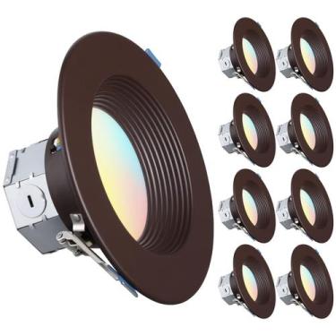 Imagem de Luz LED embutida TORCHSTAR 6" 5CCT regulável 120V