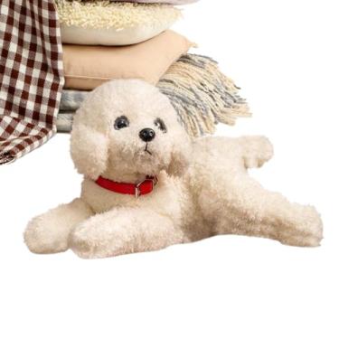 Imagem de Boneca de pelúcia para cachorro – Boneca de pelúcia calmante de 48 cm, animal de pelúcia para cachorro brincalhão | para casa, escritório, dormitório universitário, apartamento, sala de estar, quarto