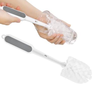 Imagem de Escova de mamadeira, de decantador de vinho de cerveja, escova multiuso removível para pia de espaço estreito ao ar livre, copo de cozinha e viagens