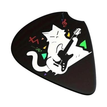 Imagem de 6 Peças De Palhetas De Guitarra E Ukulele Com Impressão Dupla Face, Ch