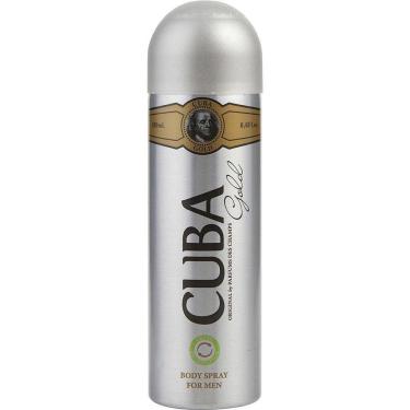 Imagem de Água de Cheiro Masculina Cuba Gold Spray Corporal 195ml