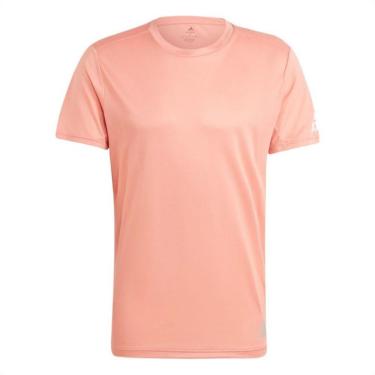 Imagem de Camisa Adidas Run It Laranja-Masculino