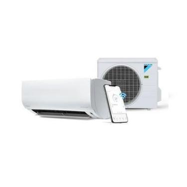 Imagem de Ar Condicionado Split Daikin Hi Wall Ecoswing Gold R-32 Inverter, 9000 Btus, 220V, Monofásico,Frio, Branco Gelo - Ftkp09s5vl/Rkp09s5vl