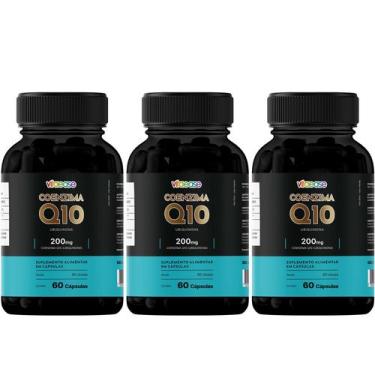 Imagem de CoQ10 200mg Vitaease  Suplemento Alimentar  60 Cápsulas Composição:Coe