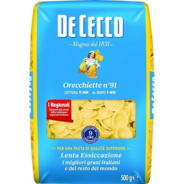 Imagem de Macarrão Orecchiette N 91 De Cecco 500g