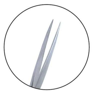 Imagem de Pinça Fina Profissional para Sobrancelhas TW-131PO Klass Vough
